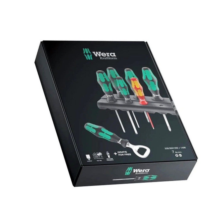 پیچ گوشتی ورا مدل 335/350/160i +1496 بسته 7 عددی