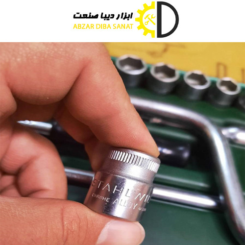 جعبه بکس 20 عددی اشتایویل آلمان داریو 3/8 اینچ